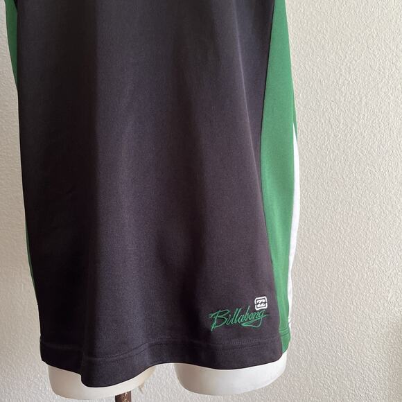 Vintage Billabong Hawaii Basketball Jersey Black/Green Dazzle Y2K Surf Large - Picture 5 of 15